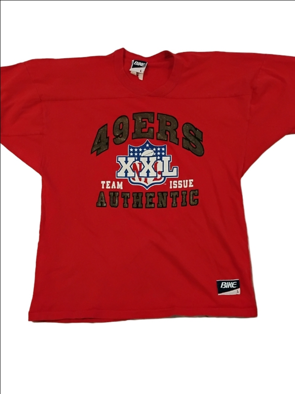 Red 49ERS Authentic Team XXL Men's Shirt